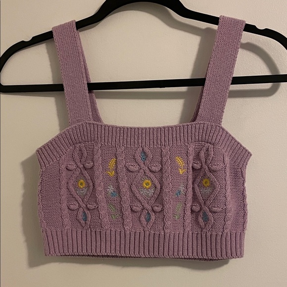 Zara Tops - Zara Lavender Knit Top
